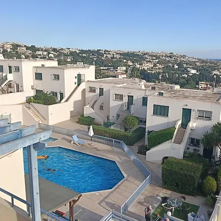 Two Br Sea View With Balcony And Pool Paphos Klorakas