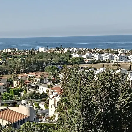 Two Br Sea View With Balcony And Pool Paphos Apartment Klorakas